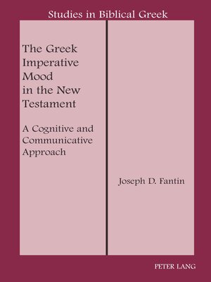 cover image of The Greek Imperative Mood in the New Testament